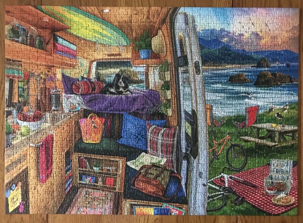 Camper-Perspektive - Ravensburger puzzle collectible [Barcode 4005556164578] - Main Image 3