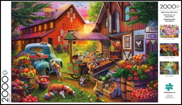 Bells Farm - Buffalo puzzle collectible [Barcode 079346021048] - Main Image 3