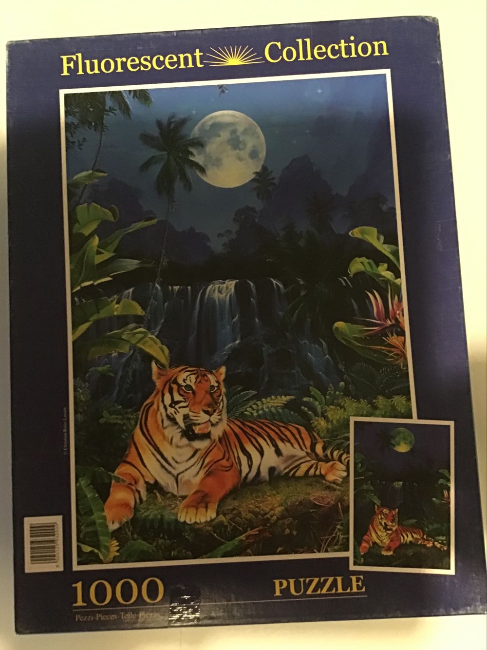Eyes of the tiger - Clementoni puzzle collectible [Barcode 8005125932009] - Main Image 1