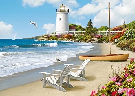 Sunlit Shores - Ravensburger puzzle collectible [Barcode 4005556135356] - Main Image 2