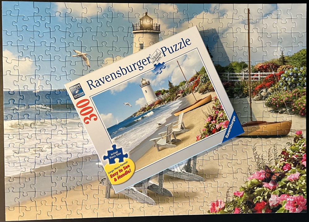 Sunlit Shores - Ravensburger puzzle collectible [Barcode 4005556135356] - Main Image 4