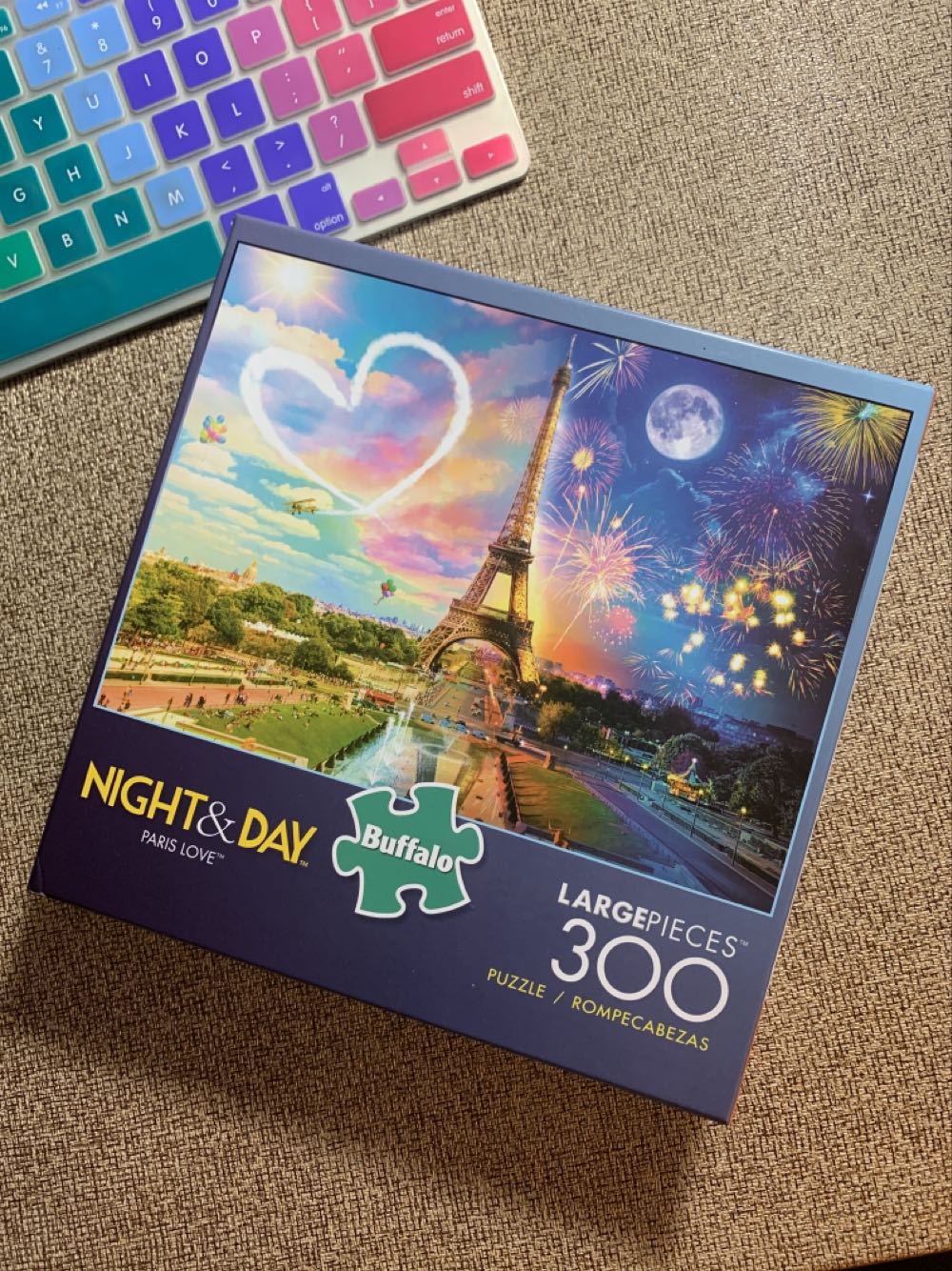 Paris Night & Day - Buffalo puzzle collectible [Barcode 079346025473] - Main Image 3