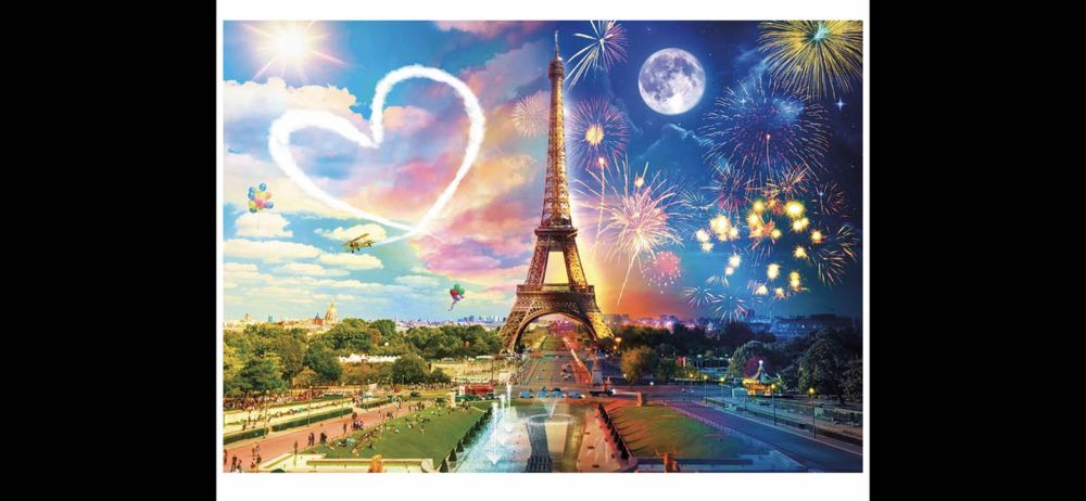 Paris Night & Day - Buffalo puzzle collectible [Barcode 079346025473] - Main Image 4