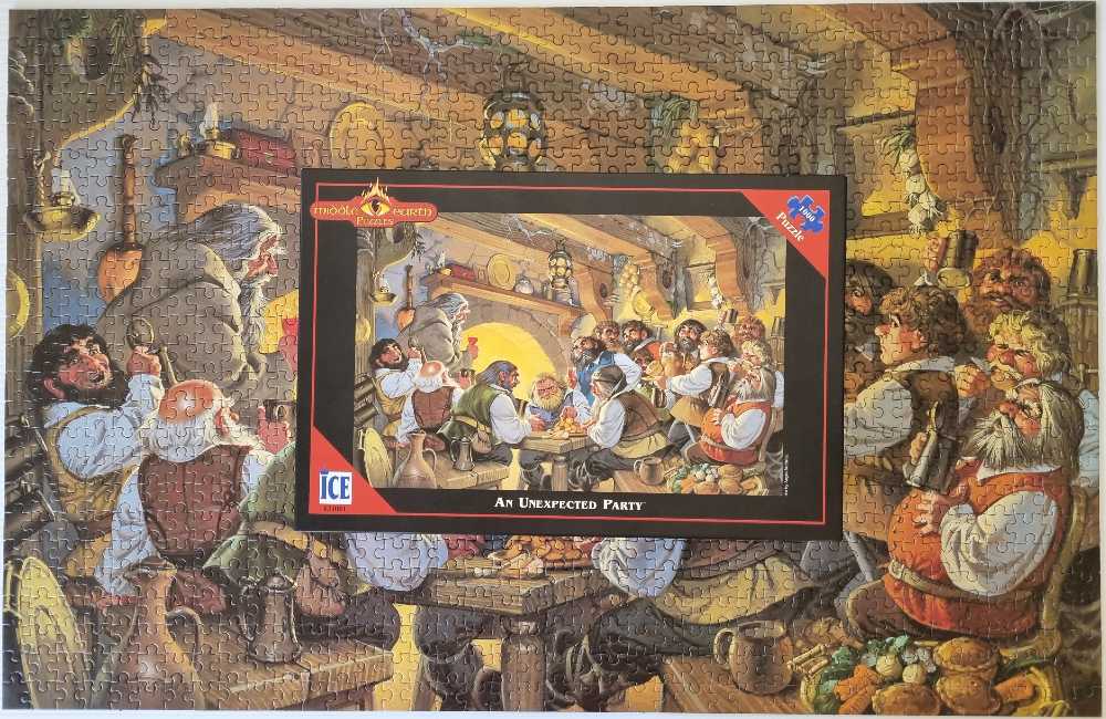 An Unexpected Party - Iron Crown Enterprises puzzle collectible [Barcode 9781558063297] - Main Image 3