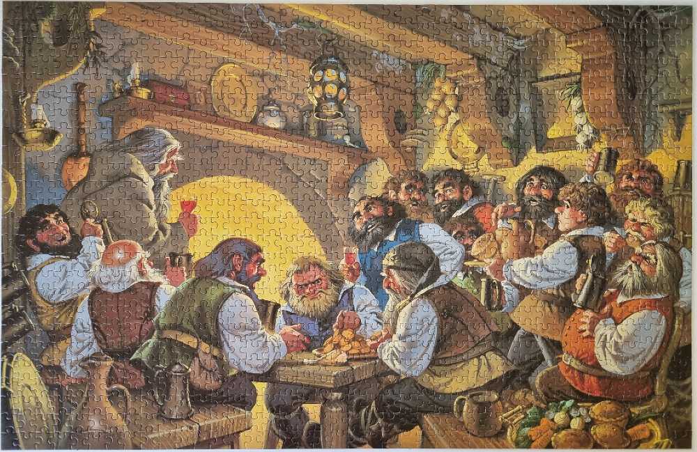 An Unexpected Party - Iron Crown Enterprises puzzle collectible [Barcode 9781558063297] - Main Image 4