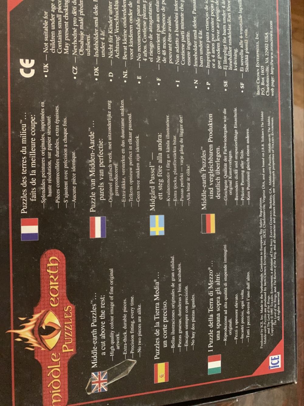 Burglar Baggins puzzle  puzzle collectible [Barcode 9781558063273] - Main Image 2