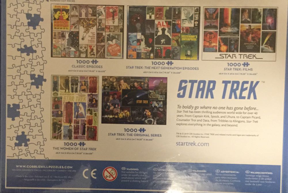 The Next Generation Episodes - Cobble Hill puzzle collectible [Barcode 625012802253] - Main Image 2