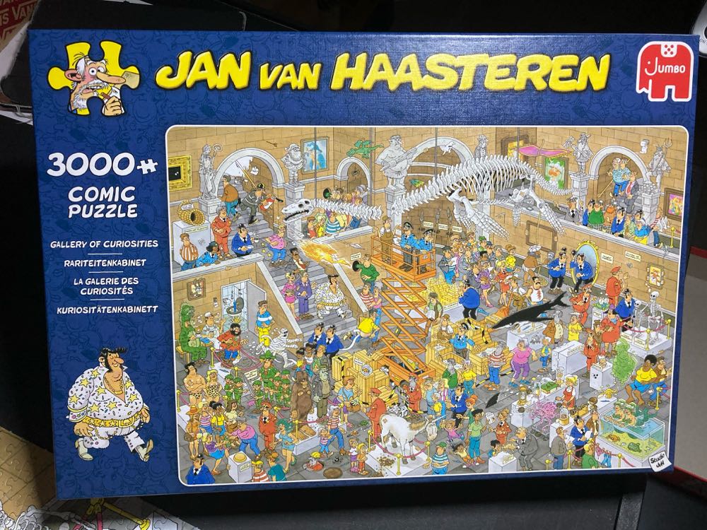 Gallery of Curiosities - Jumbo puzzle collectible [Barcode 8710126200315] - Main Image 1