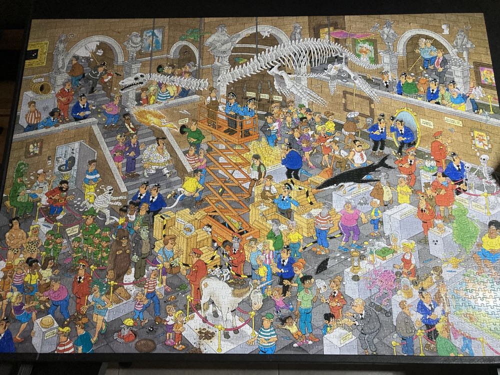 Gallery of Curiosities - Jumbo puzzle collectible [Barcode 8710126200315] - Main Image 2