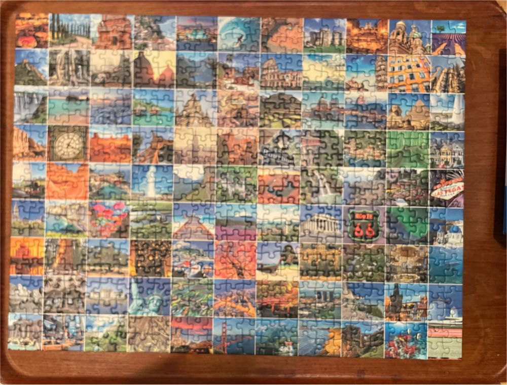 99 Beautiful Places - Ravensburger 🇩🇪 puzzle collectible [Barcode 4005556819836] - Main Image 4