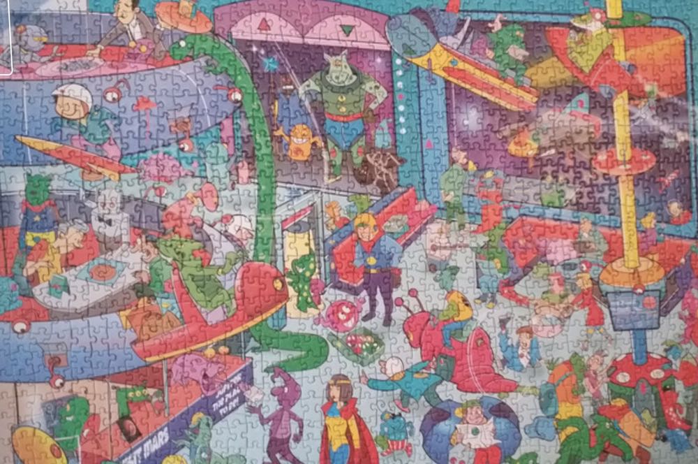 Outer Space 🟦 - Goliath That’s life puzzle collectible [Barcode 8711808714267] - Main Image 3