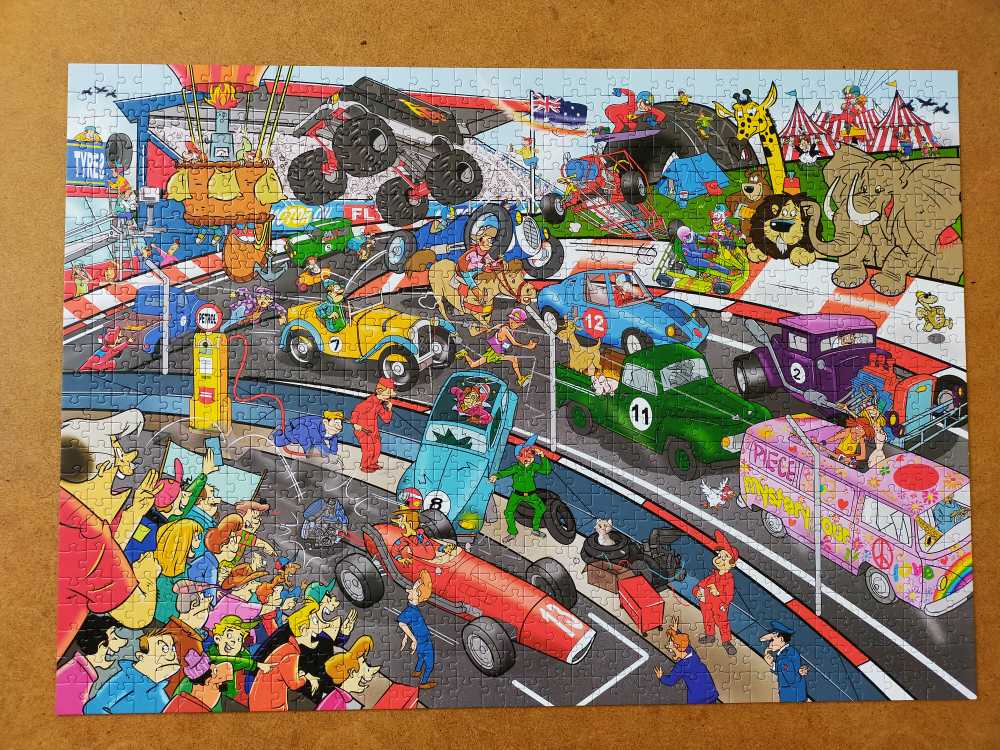 Racing / Racebaan 🟦 - Goliath That’s life puzzle collectible [Barcode 8711808714250] - Main Image 3