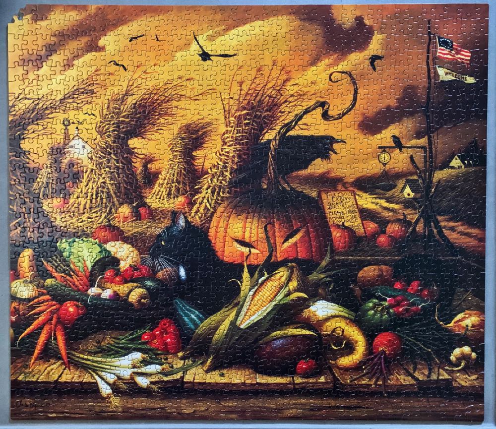 Monty Minding The Store - Milton Bradley Puzzles puzzle collectible [Barcode 653569063018] - Main Image 2