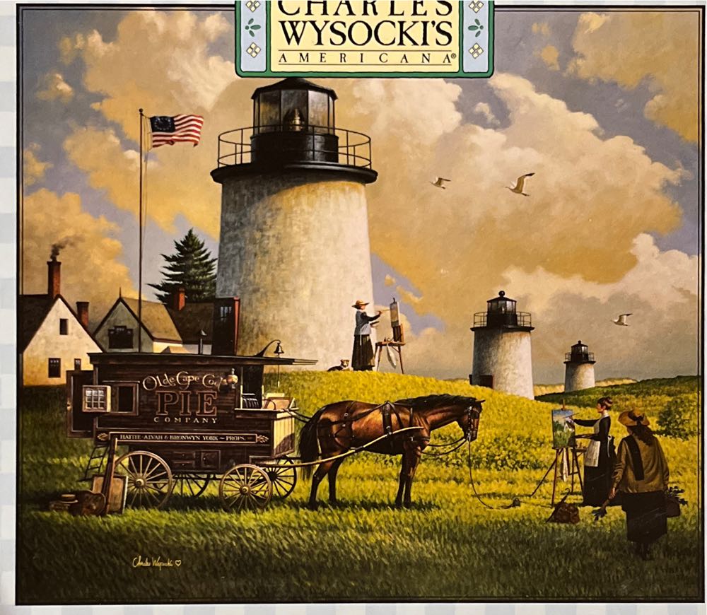 Promises, Promises/Winter Boquet - MB Puzzle puzzle collectible [Barcode 032244046797] - Main Image 2