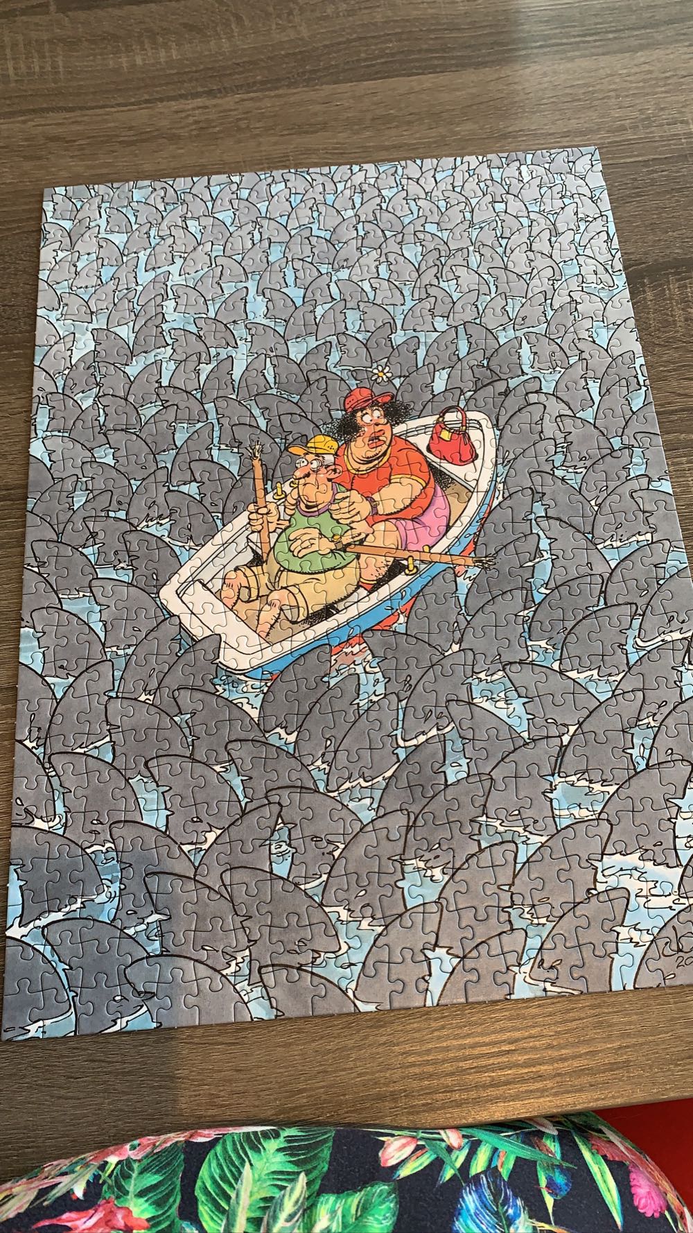 Expert 1 Overal Haaien 81750 - Jumbo 500 puzzle collectible [Barcode 8710126817506] - Main Image 2