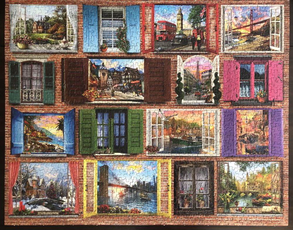 Windows to the World (v) 🧩 - Springbok puzzle collectible [Barcode 091683108664] - Main Image 3