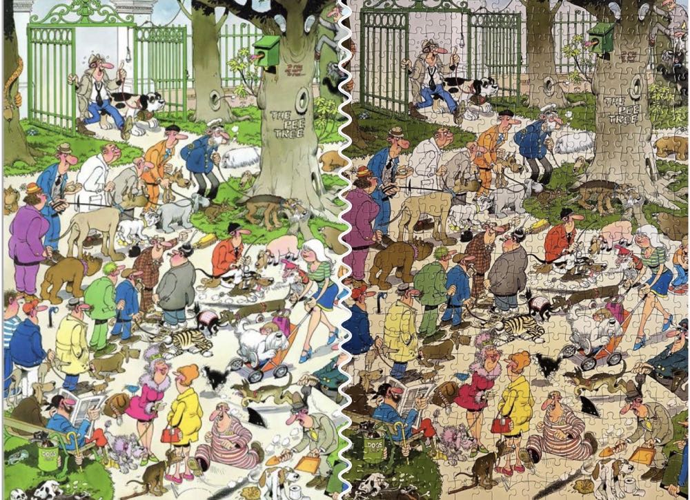 Navy Cadet Training & Pee Tree - Jumbo Comics puzzle collectible [Barcode 8710126813027] - Main Image 3