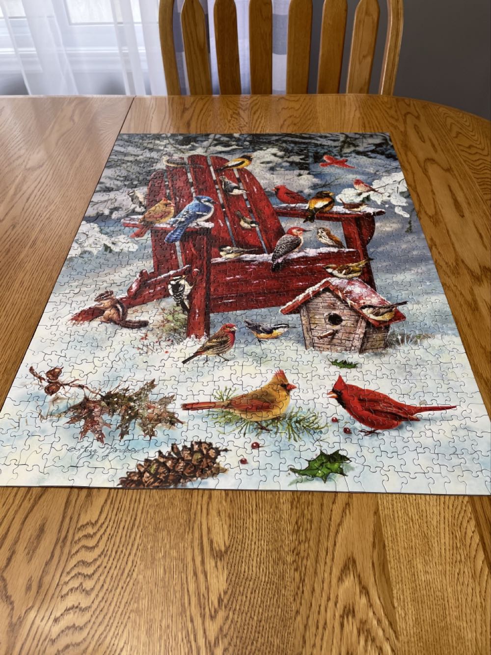 Adirondack Birds - Cobble Hill puzzle collectible [Barcode 625012800693] - Main Image 3