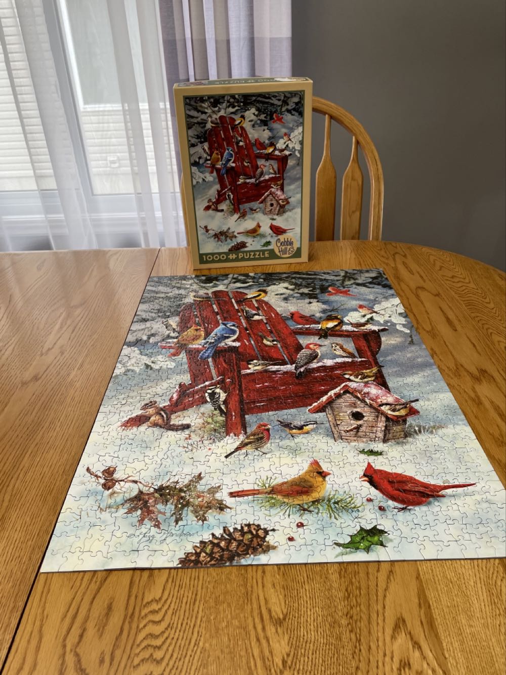 Adirondack Birds - Cobble Hill puzzle collectible [Barcode 625012800693] - Main Image 4