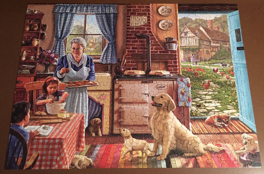 Cozy Kitchen - White Mountain 🇺🇸 puzzle collectible [Barcode 724819259830] - Main Image 3