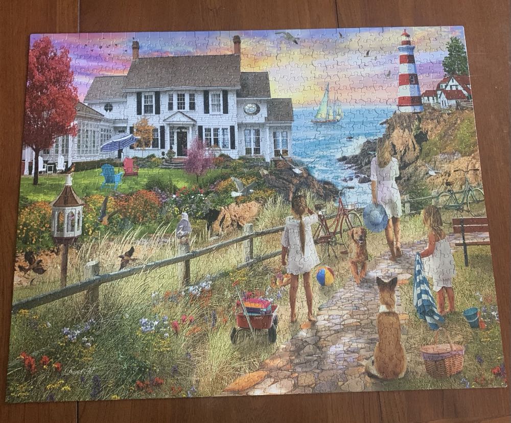 Surf Shack - White Mountain puzzle collectible [Barcode 724819263752] - Main Image 3