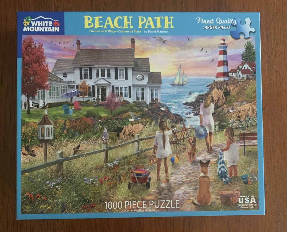 Surf Shack - White Mountain puzzle collectible [Barcode 724819263752] - Main Image 4
