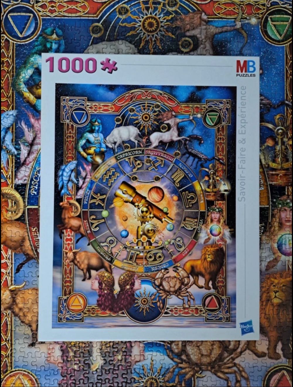 Zodiac Signs - Milton Bradley (MB) puzzle collectible [Barcode 5023117029929] - Main Image 4