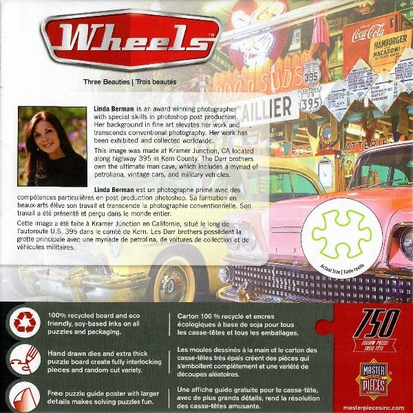 Three Beauties - Master Pieces puzzle collectible - Main Image 3