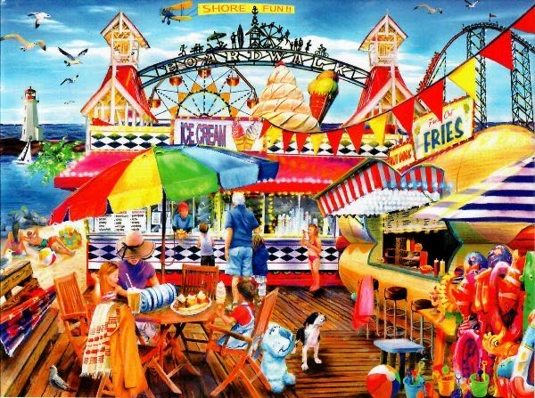 Shore Fun - Cra-Z-Art puzzle collectible [Barcode 4895145424134] - Main Image 2