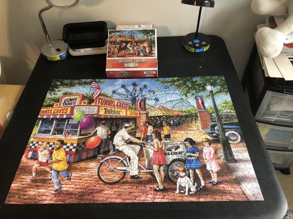 Childhood Dreams - Summer Carnival - MasterPieces puzzle collectible [Barcode 705988720369] - Main Image 4