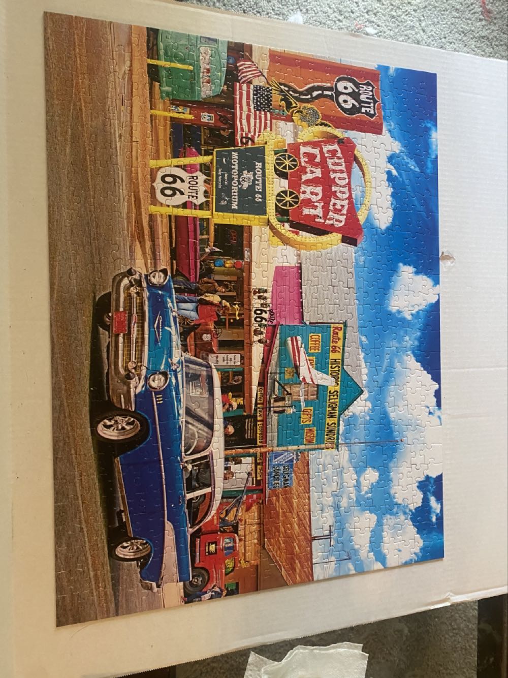Route 66 - Cra-Z-Art puzzle collectible [Barcode 4895145419116] - Main Image 2