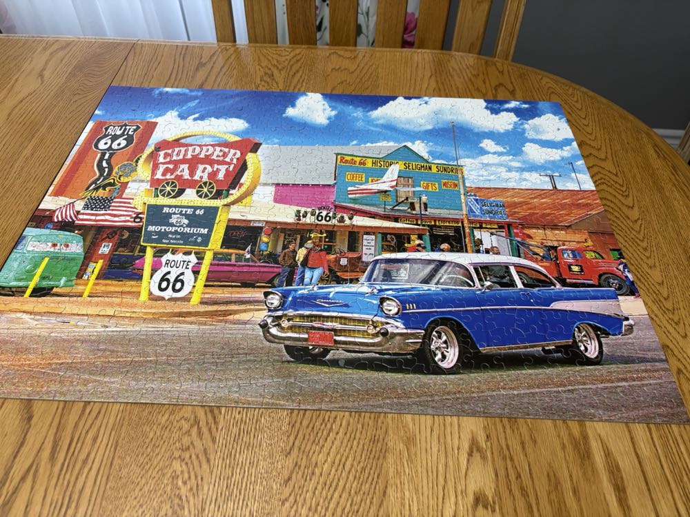 Route 66 - Cra-Z-Art puzzle collectible [Barcode 4895145419116] - Main Image 3