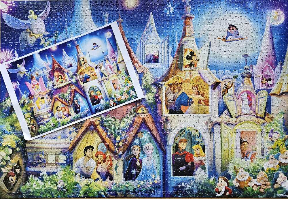 Princess Castles - Ceaco puzzle collectible [Barcode 021081350297] - Main Image 3