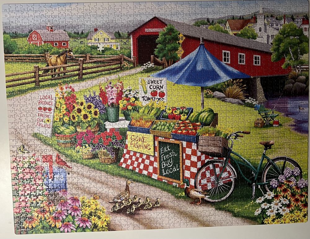 Festival Day - Milton Bradley puzzle collectible [Barcode 778988299890] - Main Image 4