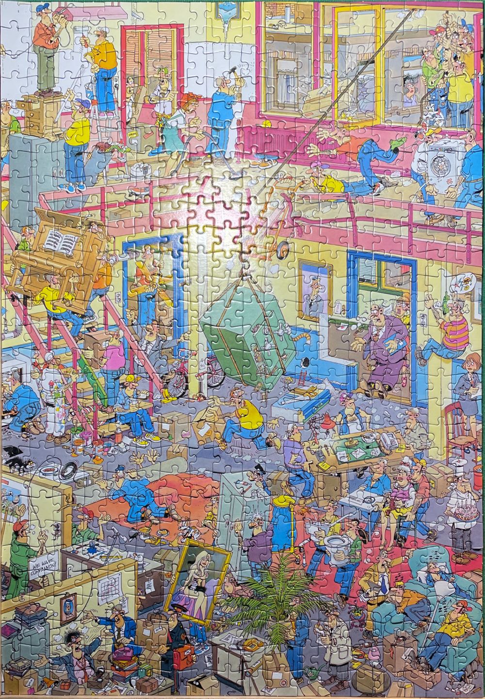 Verhuiskoorts 01548 - Jumbo puzzle collectible [Barcode 8710126015841] - Main Image 2