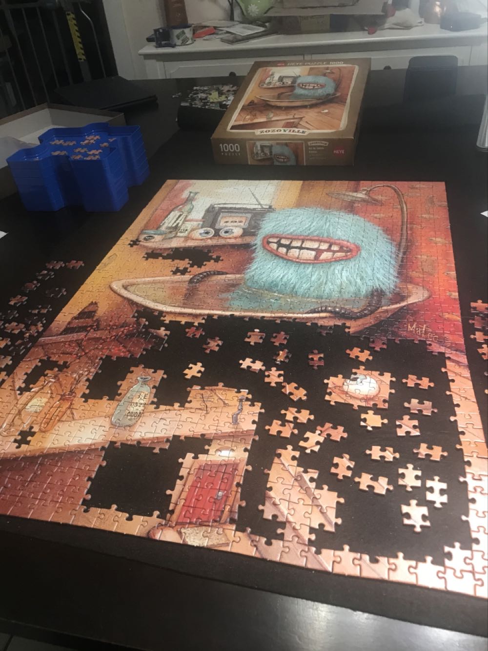 Zozoville Bathtub - Heye Puzzle puzzle collectible [Barcode 4001689295394] - Main Image 2