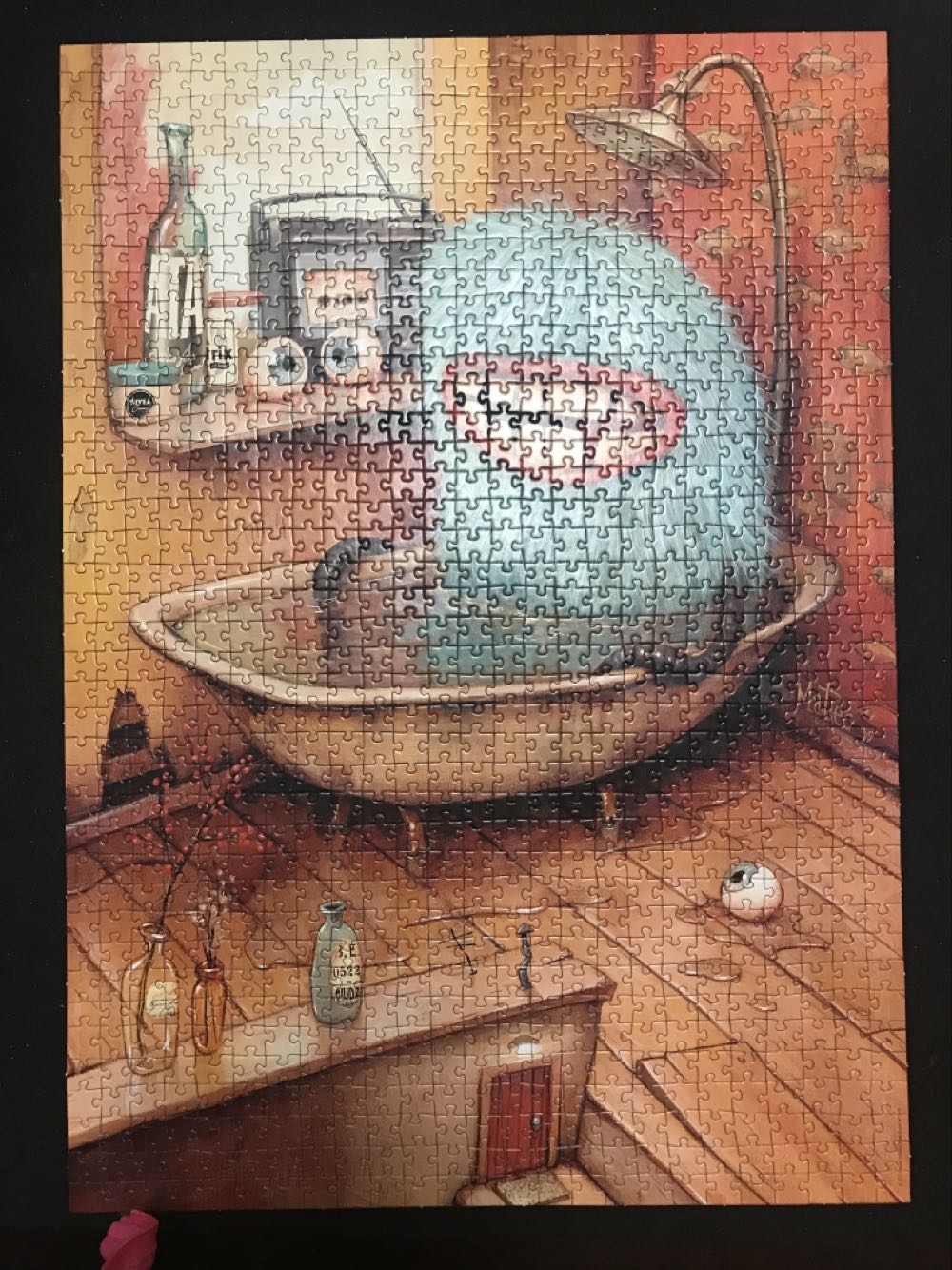 Zozoville Bathtub - Heye Puzzle puzzle collectible [Barcode 4001689295394] - Main Image 3