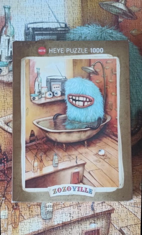 Zozoville Bathtub - Heye Puzzle puzzle collectible [Barcode 4001689295394] - Main Image 4