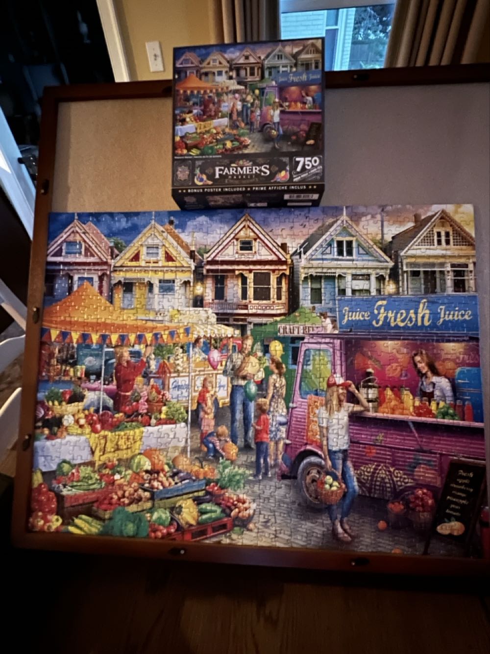 Farmer’s Market - Weekend Market - MasterPieces puzzle collectible [Barcode 705988320163] - Main Image 3