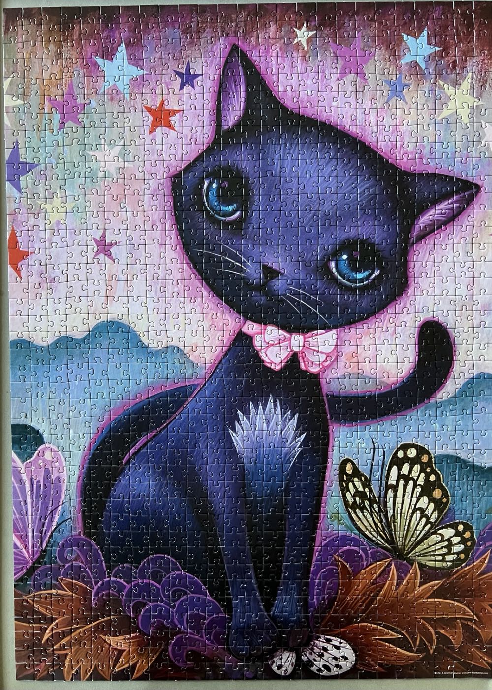 Black Kitty - Heye Puzzle puzzle collectible [Barcode 4001689296872] - Main Image 2