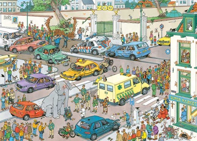 20028 Jumbo Gaat Winkellen - Jumbo puzzle collectible - Main Image 2