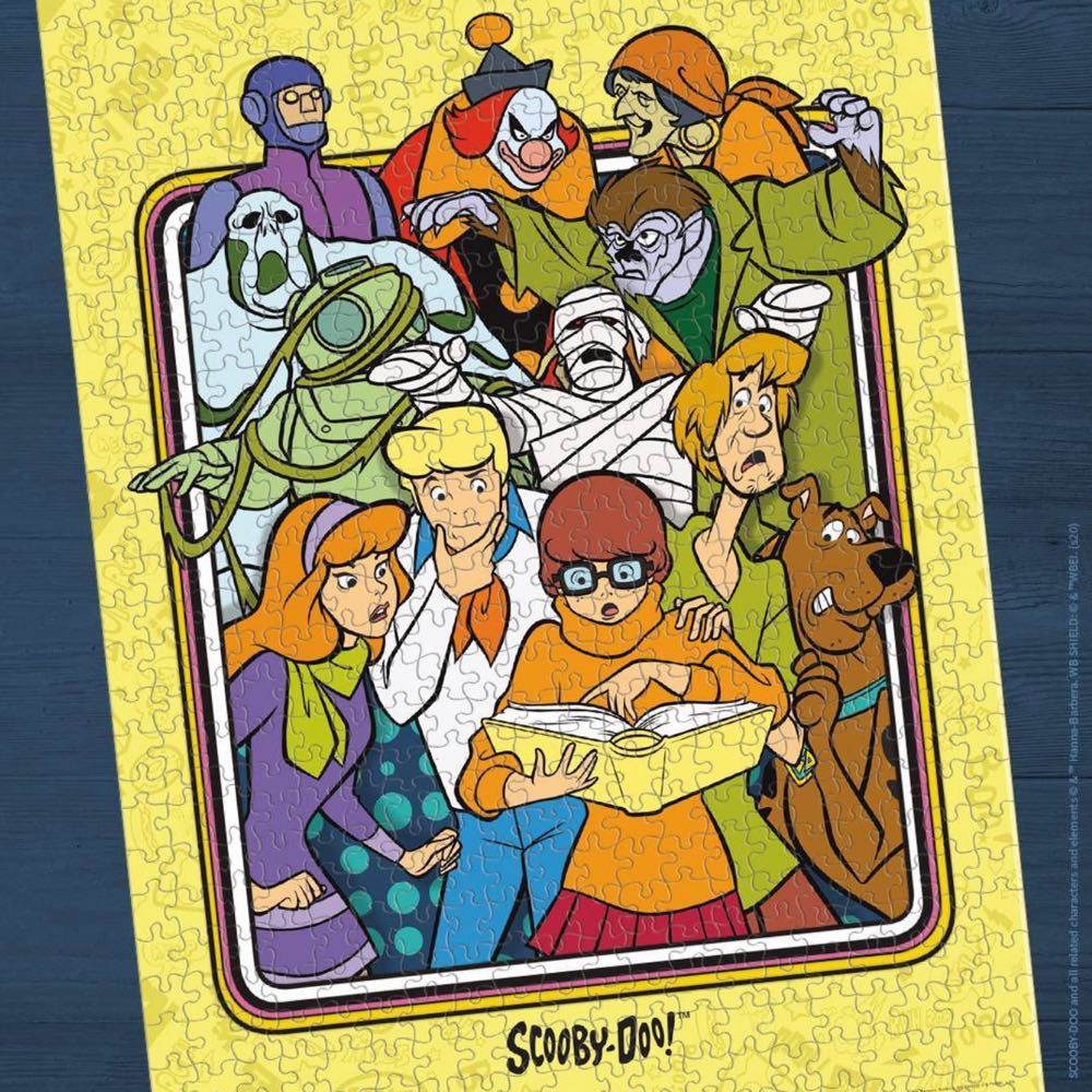 Scooby Do: Those Meddling Kids - USAopoly puzzle collectible [Barcode 700304154040] - Main Image 3