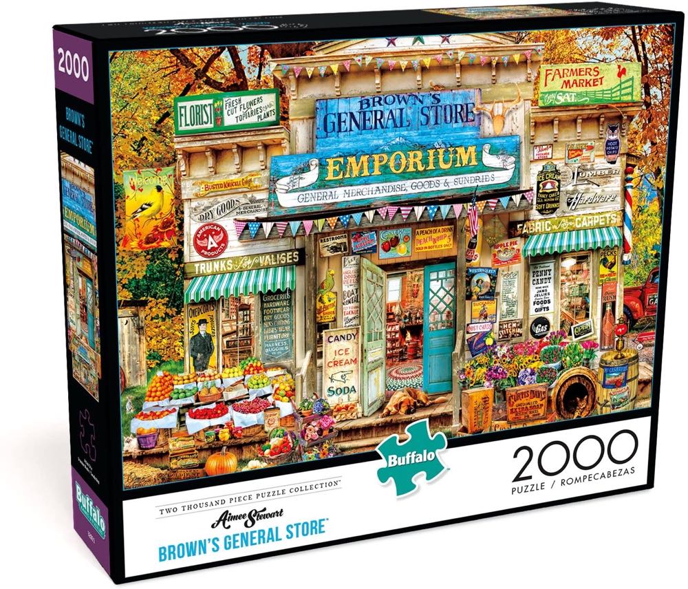 Brown’s General Store - Buffalo puzzle collectible [Barcode 079346020751] - Main Image 3