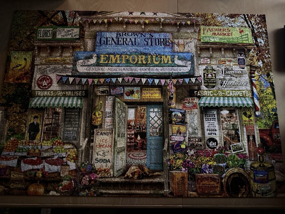 Brown’s General Store - Buffalo puzzle collectible [Barcode 079346020751] - Main Image 4