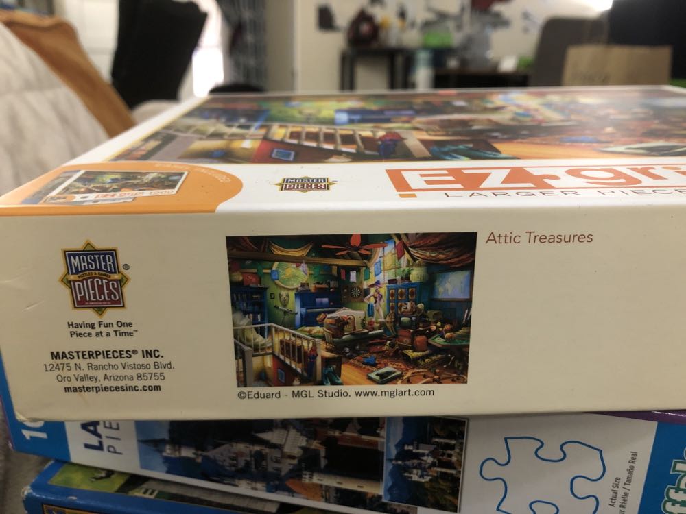 Attic Treasures - Masterpieces, Inc. puzzle collectible [Barcode 705988719622] - Main Image 3