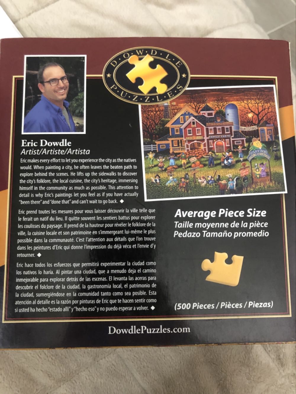 Scarecrow Festival - Dowdle puzzle collectible [Barcode 671095002097] - Main Image 2