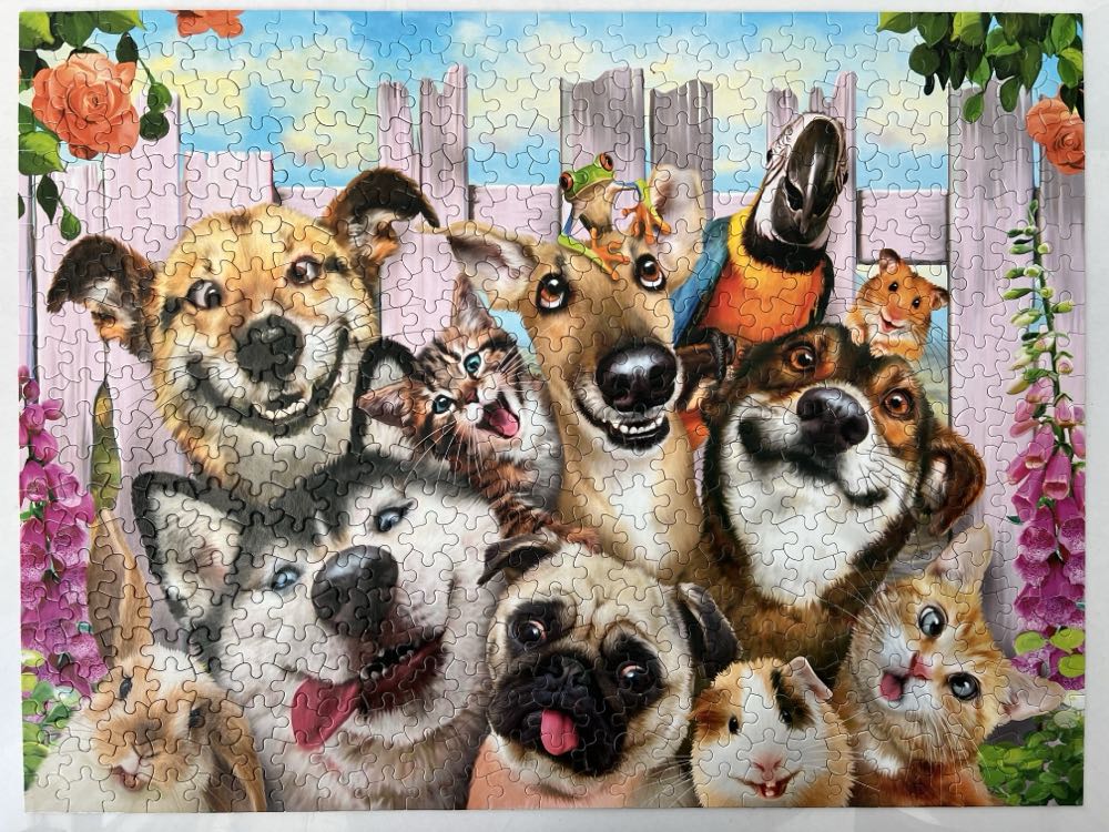 Selfies - Ceaco puzzle collectible [Barcode 021081230629] - Main Image 3