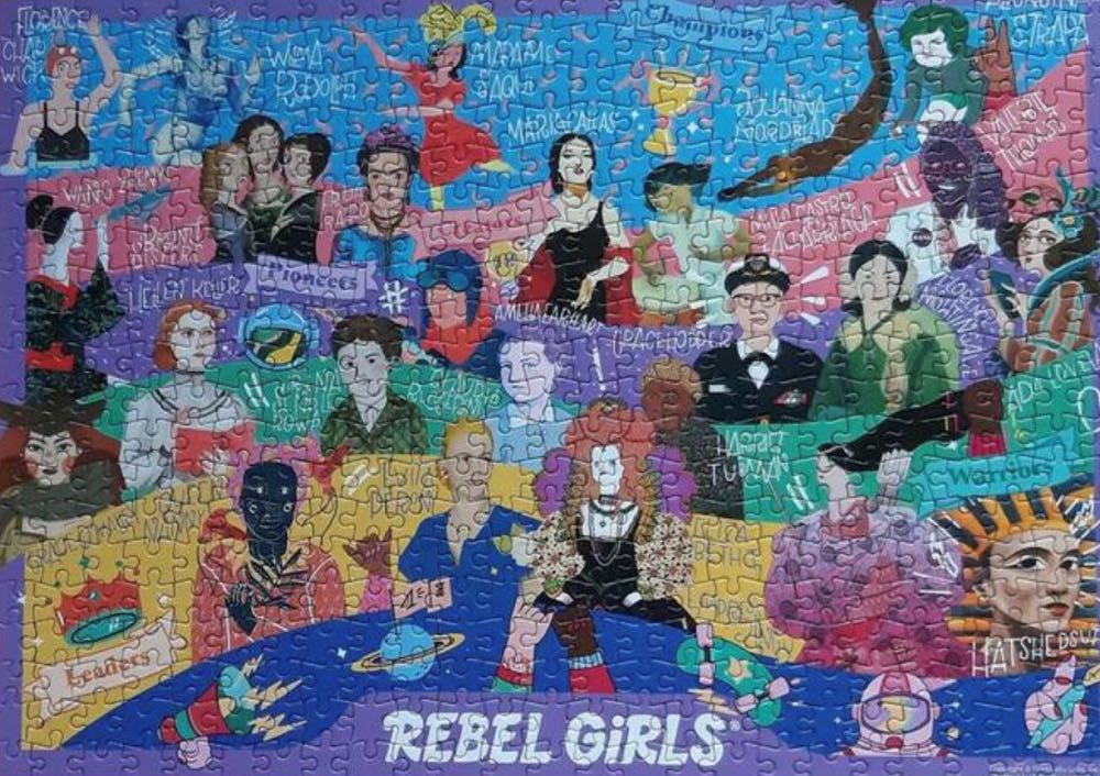 Rebels Girls - Gibsons puzzle collectible [Barcode 5012269031317] - Main Image 3