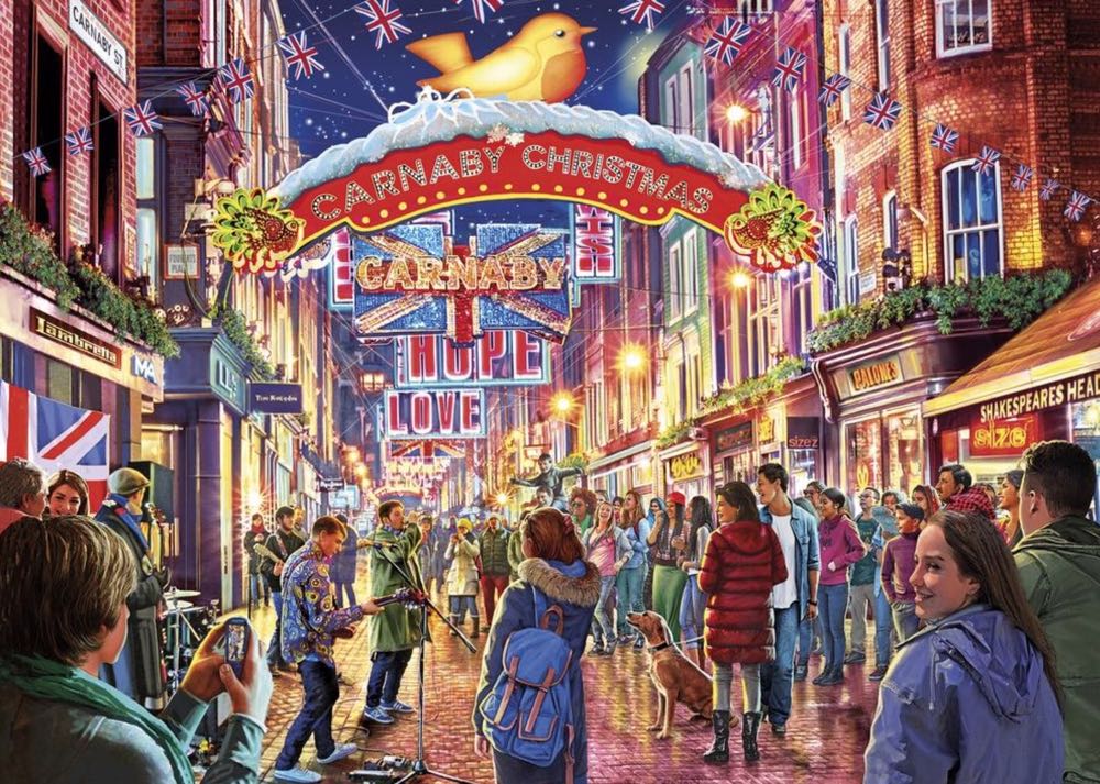 Carnaby Street - Gibsons puzzle collectible [Barcode 5012269031249] - Main Image 2