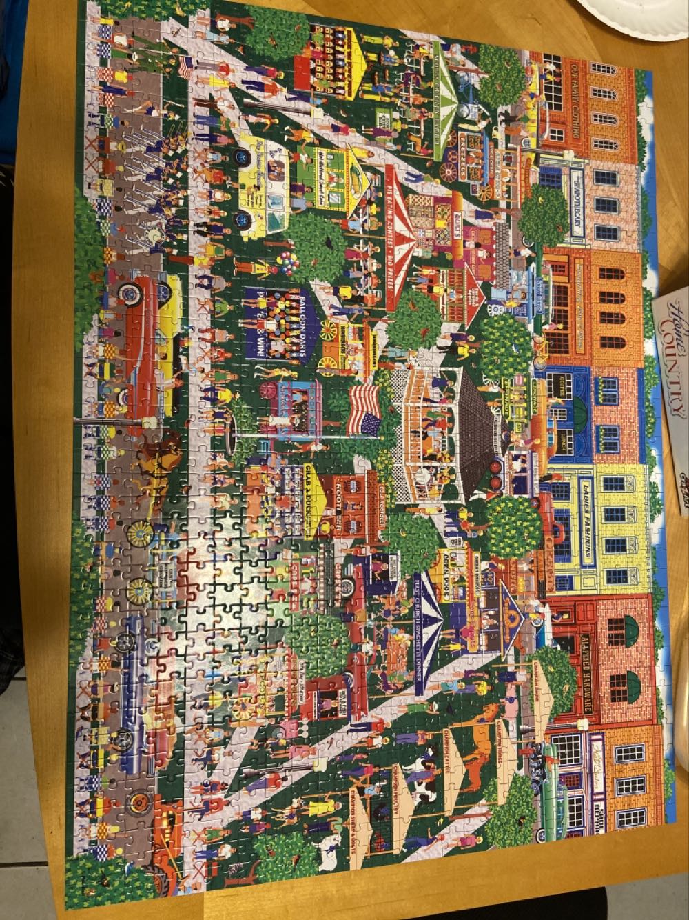 Small Town Big Summer Fair*% - Cra-Z-Art puzzle collectible [Barcode 4895145421997] - Main Image 2
